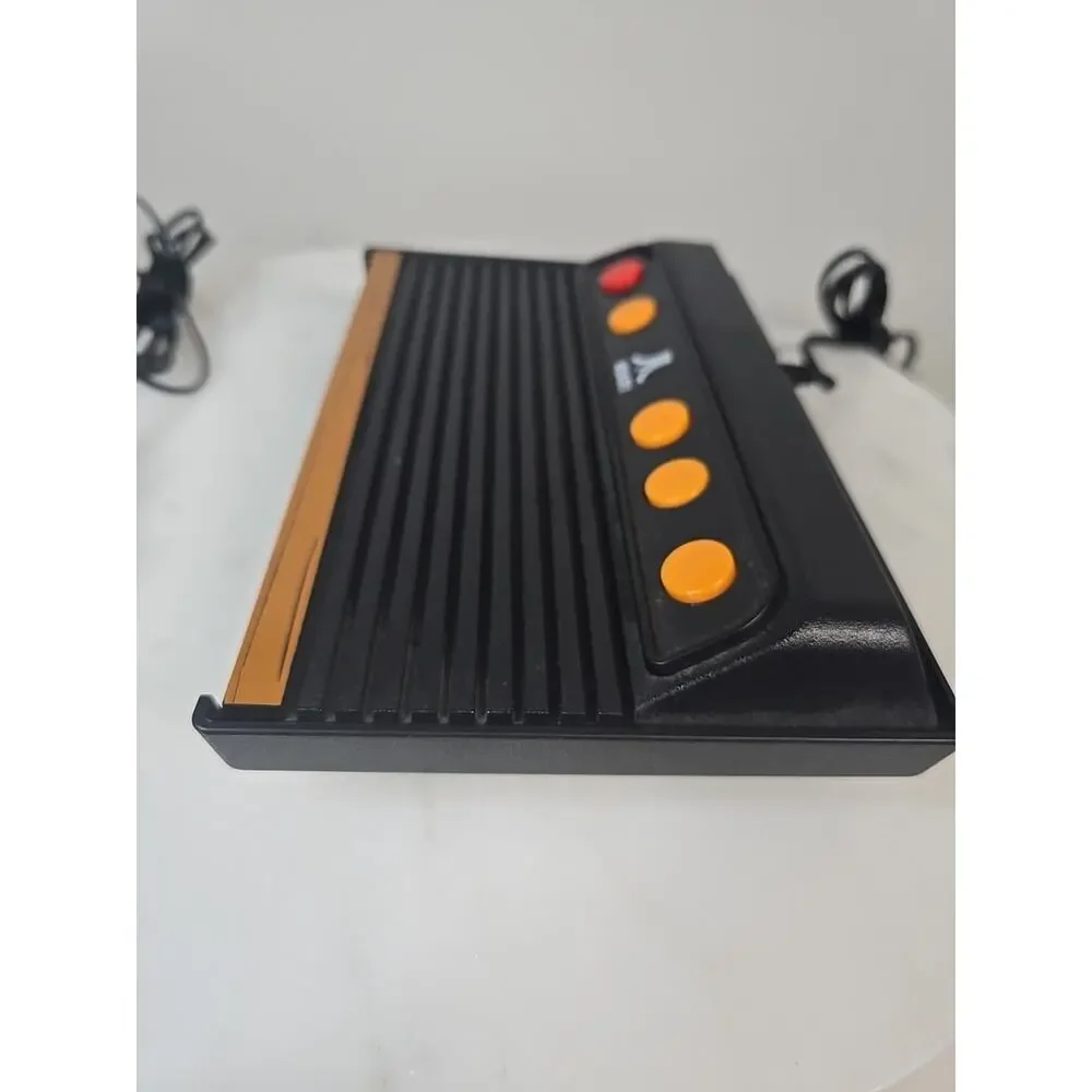 Atari - Flashback 4 classic Game Console Tested & Works Yar's Revenge Centipede